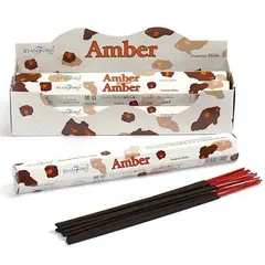 Betisoare parfumate Stamford - Amber, 20 buc
