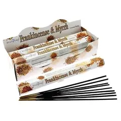 Betisoare parfumate Stamford - Frankincense and Myrrh, 20 buc
