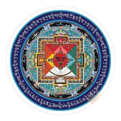 Abtibild Feng Shui cu Mandala Hayagriva - 11cm