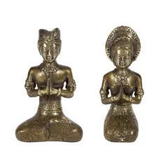 Set 2 Statuete Feng Shui Nunta Balineza, 13cm