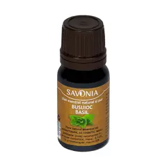 Ulei esential natural aromaterapie Savonia Busuioc (Basil) 10ml