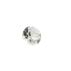 Cristal decorativ din sticla K9, diamant, mic - 3cm, transparent