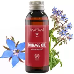 Ulei vegetal de Borago Bio virgin, Ecocert / Cosmos, Mayam 50ml