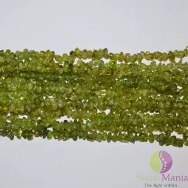 Sirag peridot (olivina) chipsuri 80cm