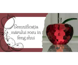 Semnificația mărului rosu in feng shui