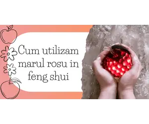 Cum utilizam marul rosu in feng shui