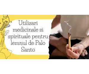 Utilizari medicinale si spirituale pentru lemnul de Palo Santo