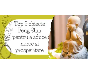 Top 5 obiecte Feng Shui pentru a aduce noroc si prosperitate