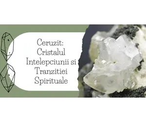 Ceruzit: Cristalul Intelepciunii si Tranzitiei Spirituale