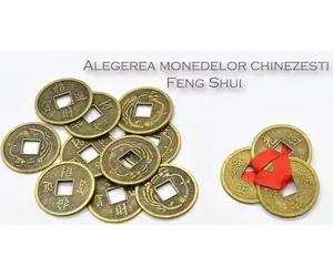Alegerea monedelor chinezesti Feng Shui