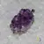 Pandantiv ametist druzy baza argintie 35-40mm