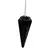 Pendul radiestezie din obsidian negru, 4cm