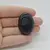 Cabochon Agat Negru Druzy 36x26x8mm C25