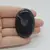 Cabochon Agat Negru Druzy 47x32x7mm C40