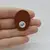 Cabochon Goldstone Maro 33x26x6mm C47, imagine 2