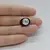 Cabochon Granat Hessonit 16x13x5mm C46, imagine 2