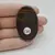 Cabochon Iron Tiger 50x31x5mm C70, imagine 2