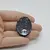 Cabochon Obsidian Fulg de nea 36x26x6mm C99, imagine 2