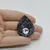 Cabochon Obsidian Fulg de nea 38x30x7mm C94, imagine 2