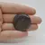 Cabochon Obsidian Silver 31x31x5mm C36