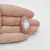 Cabochon Piatra lunii piersica 30x18x9mm C30