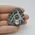Cabochon Septaria Negru 44x41x6mm C43, imagine 2