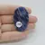 Cabochon Sodalit 44x28x6mm C48, imagine 2