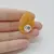 Cabochon Aventurin Galben 32x23x8mm C78, imagine 2