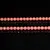 Colier coral roz sfere fatetate 6mm