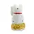Pisica norocoasa Maneki Neko alba 11cm, imagine 2