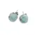 Cercei cu surub larimar semisfere 8mm