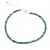 Bratara Turcoaz natural discuri fatetate 3mm si argint 925