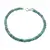 Bratara Turcoaz natural discuri fatetate 4-5mm si argint 925