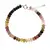 Bratara Turmalina multicolora discuri fatetate 6mm si argint 925, M2