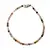Bratara Turmalina multicolora sfere fatetate 3-4mm si argint 925