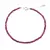 Bratara Rubin A+ discuri fatetate 2-3mm si argint 925