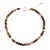 Bratara Turmalina multicolora discuri fatetate 4mm si argint 925