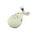 Pandantiv Crisopraz Lemon cu montura din argint 925, A8
