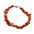 Bratara coral portocaliu pietre chips 6-8mm, imagine 2