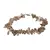 Bratara cuart fumuriu pietre chips 6-8mm, imagine 2