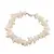 Bratara sidef alb pietre chips 8-10mm
