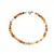 Bratara agat maro natural dantelat sfere fatetate 4mm