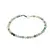 Bratara agat verde deschis dantelat sfere fatetate 4mm