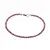 Bratara magnezit colorat roz sfere 3mm