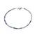 Bratara cuart albastru cilindru 2x5mm
