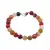 Bratara mix agate colorate sfere fatetate 8mm