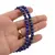 Colier lapis lazuli natural sfere 6mm, imagine 3