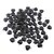 Pandantiv inima Obsidian negru, 15mm