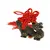 Amuleta Feng Shui cu Dragon si Nodul Mistic rosu, 24cm, imagine 3