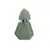 Pandantiv cristal natural Aventurin sticluta model 2 cu agatatoare argintie, 4,5cm